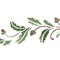 Leaves with Acorns Wall Stencil | 1049 by Designer Stencils | Floral Stencils | Reusable Art Craft Stencils for Painting on Walls, Canvas, Wood | Reusable Plastic Paint Stencil for Home Makeover | Easy to Use & Clean Art Stencil